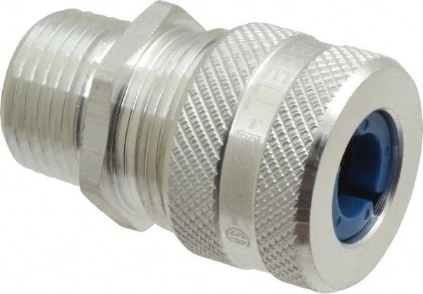 Dispositivo de cableado Hubbell-Kellems SHC1023 conector hermético líquido 1/2 pulgada azul Foto 1 de 1