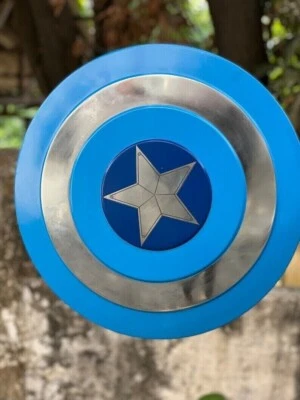 Réplique d'accessoires métalliques Captain America Shield Avengers - soldat d... - Photo 1/4