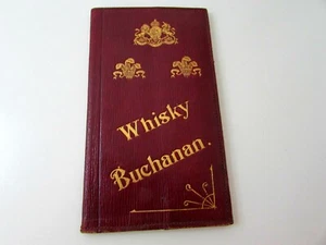 ANTIQUE WHISKY BUCHANAN TICKET WALLET HOLDER - Picture 1 of 5