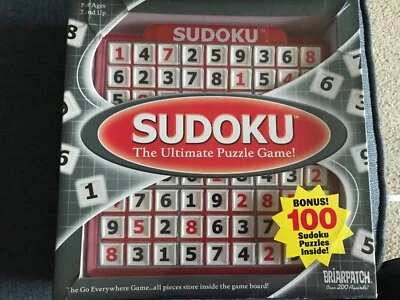 Sudoku The Ultimate Puzzle Game by Briarpatch (2005) NEW, Sealed - Image 1 of 2