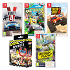 Pack 5 jeux de courses Nintendo Switch (Code in a Box) Neuf