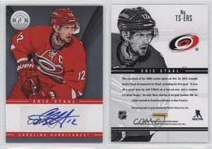 2013-14 Totally Certified Signatures Eric Staal #TS-ERS Auto