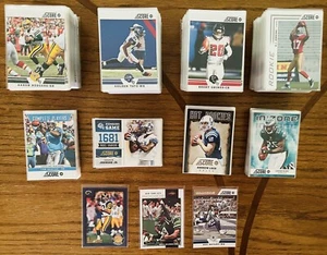 Score Football Complete Set- Includes Four Insert Sets- All In Card Sleeves - Picture 1 of 1