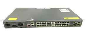 Cisco ME-3400E-24TS-M V03 ME3400E SERIES SWITCH W/ GLC-LG-SMD - Picture 1 of 7