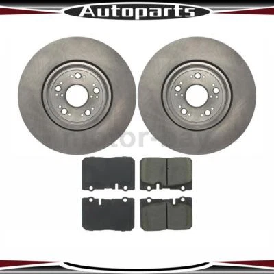 Комплект передних тормозных дисков и колодок для Lexus LS400 1995 1996 1997 1998 2000 годов выпуска - Изображение 1 из 4