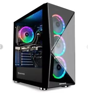 ARGB LED Custom Build Gaming Desktop PC i7 Computer 16GB RAM 512GB SSD Win11 - Picture 1 of 21