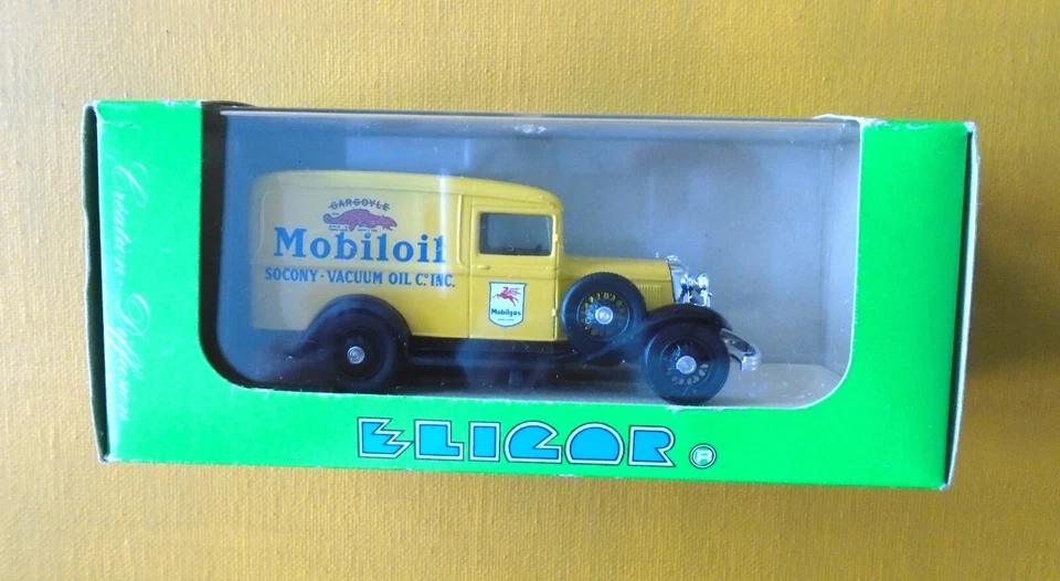 Camión de reparto de aceite Eligor 1/43 1934 Camionnette Ford Mobil NUEVO Foto 1 de 1