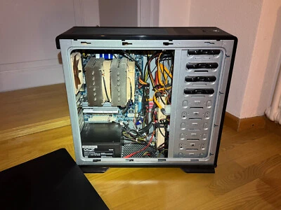 Server/Backup PC Intel Core i7 16GB gedämmtes Gehäuse passive GPU Bluray-Brenner - Bild 1 von 4