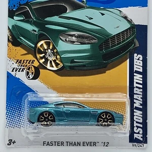 Hot Wheels Faster Than Ever Aston Martin DBS (Teal) - Z - Picture 1 of 4