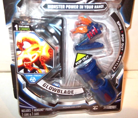 ✰✰ RARE GLOWBLADE Surge Edition ✰✰ Monsuno figure FACTORY SEALED NEW -  figure Cover