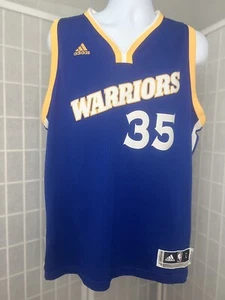 Golden State Warriors adidas Swingman Jersey Durant #35 Size Large - Picture 1 of 15