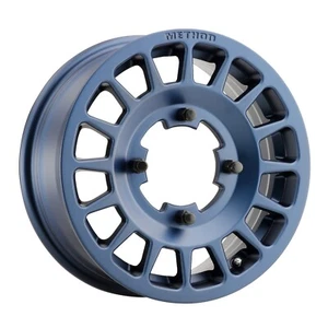 Method 407 Bahia Blue Bead Grip Wheel 15x6 4x156 Polaris RZR Turbo MR40756046651 - Picture 1 of 12