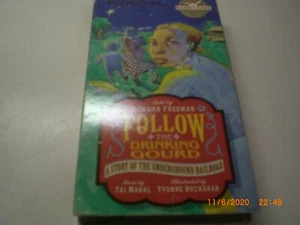 Follow the Drinking Gourd A Story of the Underground Railroad Morgan Freeman VHS - Imagen 1 de 3