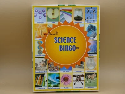 Vintage Science Bingo Lucy Hammett’s #2177 Family Educational Game - Image 1 of 3