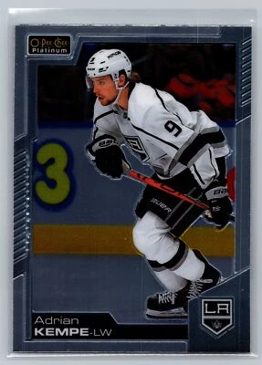 2020-21 O-Pee-Chee Platinum #58 Adrian Kempe Los Angeles Kings - Image 1 of 2
