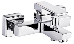 Badewannen Wannen Armatur Wannenmischer Wannenbatterie Einhand Einhebel eckig - Bild 1 von 2