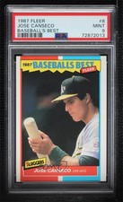 1987 Fleer Baseball's Best Sluggers vs Pitchers Box Set Jose Canseco PSA 9 MINT