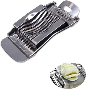 Eierschneider für hartgekochte Eier Edelstahl Eierschneider für Küchenhelfer - Bild 1 von 5