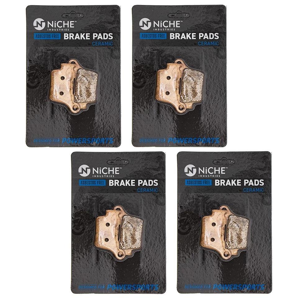 NICHE Brake Pad Set for Husaberg Husqvarna FE350 TC250 Rear Ceramic 4 Pack - Image 1 of 4