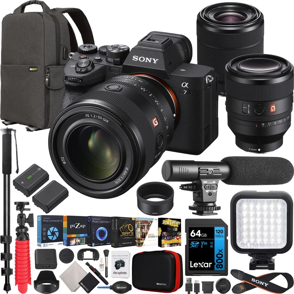 Sony Alpha a7 IV 33MP Mirrorless Camera - Black (FE 28-70mm f/3.5-5.6 OSS)