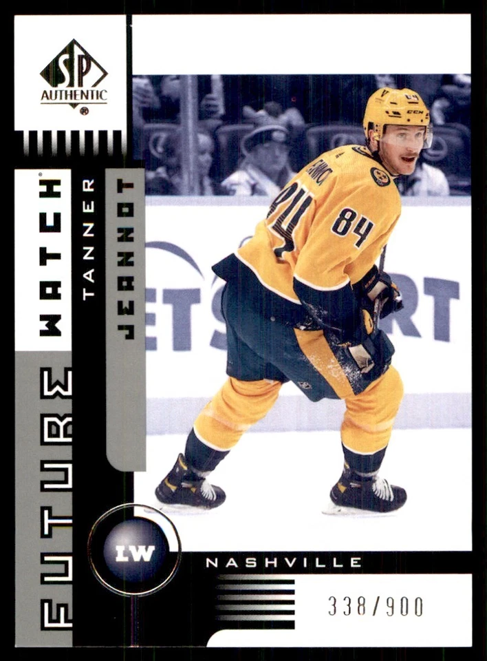 2021-22 SP Authentic Future Watch Retro Tanner Jeannot 339/900 #01FW-TJ - Image 1 of 2
