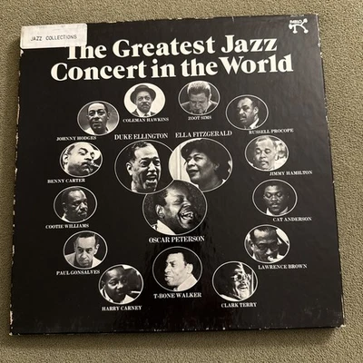 The Greatest Jazz concert in the World 1975 Pablo/ RCA 4 LP Box  Excellent Cond - Image 1 of 4