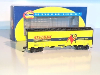 Athearn 7121, 40'foot Steel Reefer 60408. Needham. As new cond. HO scale. Boxed - Image 1 of 4