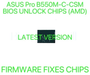 ASUS Pro B550M-C-CSM, SANS MOT DE PASSE MICROLOGICIEL CORRIGE PUCE BIOS (DERNIÈRE VERSION) - Photo 1/1