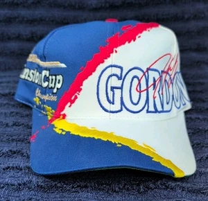 Vintage 1991 Winston Cup Champion Jeff Gordon Snapback By Chase Mütze Kappe DuPont - Bild 1 von 9