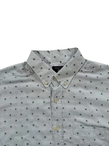 Gant Men’s Sky Blue Dobby Regular Fit Long Sleeve Shirt - Size Medium - Picture 1 of 9