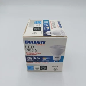 Bulbrite 771120 - PAR16 Flood LED Light Bulb 6.5W LED Dimmable - Picture 1 of 3