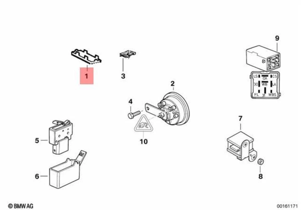 Luz guantera genuina con interruptor BMW Z3 E36 318i 320i 323i 325i 63318360611 Foto 1 de 1