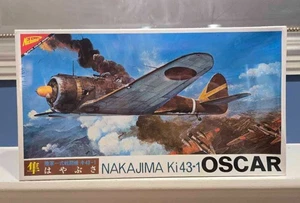 NICHIMO Nakajima Ki-43 I "Oscar" 1:48 Model Kit S-4820 ~ Sigillato in fabbrica - Foto 1 di 2
