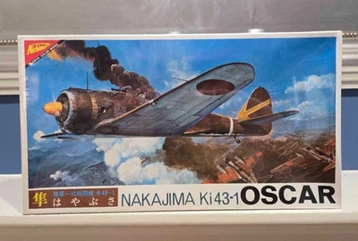 NICHIMO Nakajima Ki-43 I "Oscar" 1:48 Model Kit S-4820 ~ Factory Sealed - Image 1 of 2