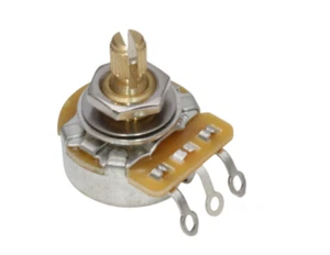 CTS ""TVT"" True Vintage Taper 250K eje corto Poti se adapta a guitarras Fender® - Imagen 1 de 4