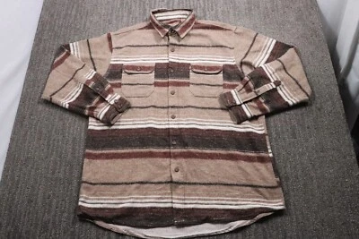 Red Head Men's Chamois Shirt Button-down XLT Southwestern Striped Ranch - Image 1 of 4