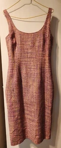 Brand New With Tags Guava Silk Pink Dress And Jacket Women's Suit Size 8 - Picture 1 of 4