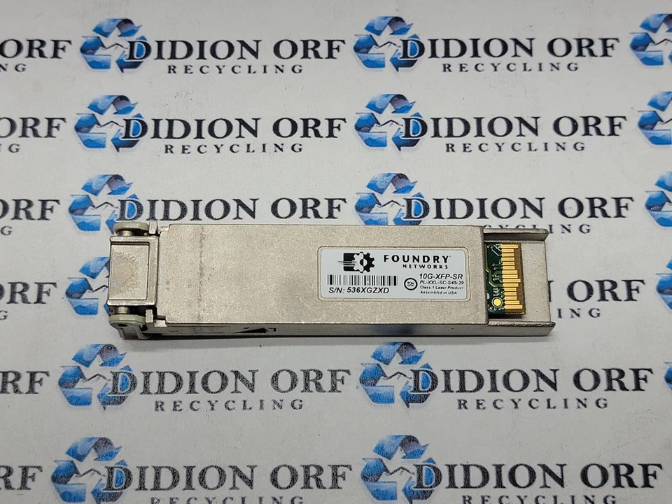 Foundry PL-XXL-SC-S45-39 10G-XFP-SR Optic Module SKU 9223 - Image 1 of 1