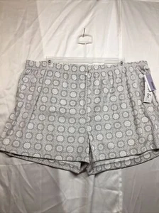 Just Be... Velour Sleep Short High Rise PJ Bottom 3X NWT - Picture 1 of 13