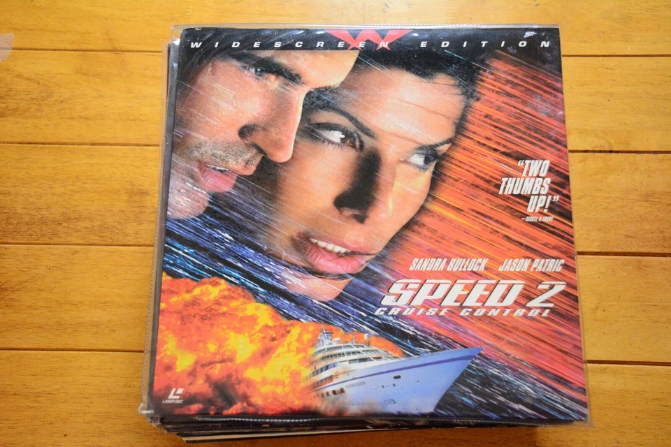 SPEED 2 CRUISE CONTROL LASERDISC LD WIDESCREEN 2 DISC SANDRA BULLOCK [S/1] - Image 1 of 4