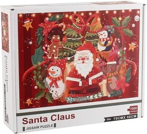 1000 Pieces Christmas Santa Claus Puzzle Gifts Jigsaw Puzzle Toy - Picture 1 of 9