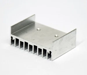5pc Transistor TO-220 Aluminum Heat Sink * 41.3x16.2mm WxD H=30mm Natural No Pin - Picture 1 of 5