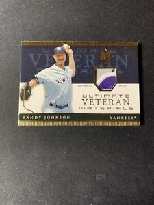 2005 Ultimate Collection Materials Randy Johnson /30 Game Used Patch HOF UD