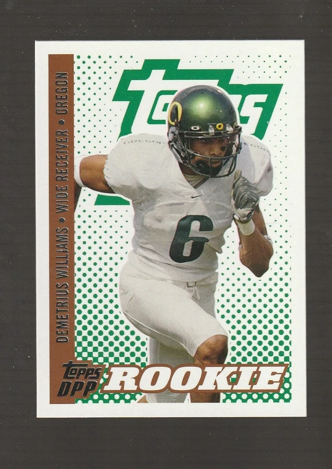 2006 Topps DPP #121 Demetrius Williams rookie card, Oregon Ducks - Image 1 of 2