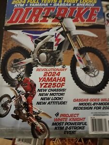 Dirt Bike Magazine October 2023 Revolutionary 2024 Yamaha YZ250F