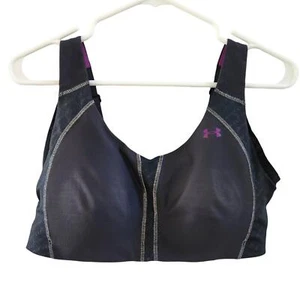 Under Armour UA 1233078 Wire-Free Compression Padded Bra Workout Gym / 36DD - Picture 1 of 9