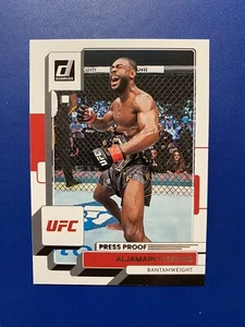2023 UFC Panini Donruss Press Proof Silver #116 Aljamain Sterling Bantamweight B - Picture 1 of 8