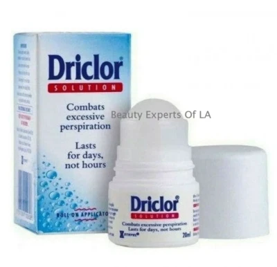 20ml -- Driclor Roll on Antiperspirant  20ml NEW IN BOX,  EXP DATE 12/2027 - Изображение 1 из 4