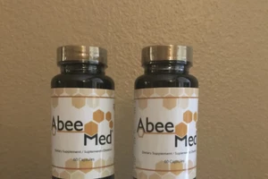 Abeemed 2 Mes De Tratamiento Capsulas y crema  Bio Bee Abeja apitoxina - Picture 1 of 1