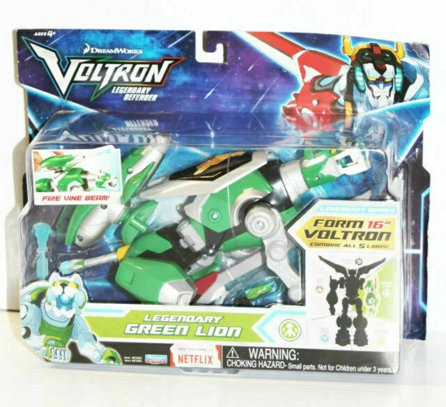 Voltron Legendary Defender Green Lion Action Figure